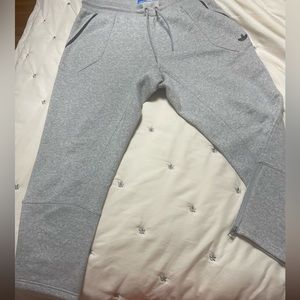Adidas grey sweat pants